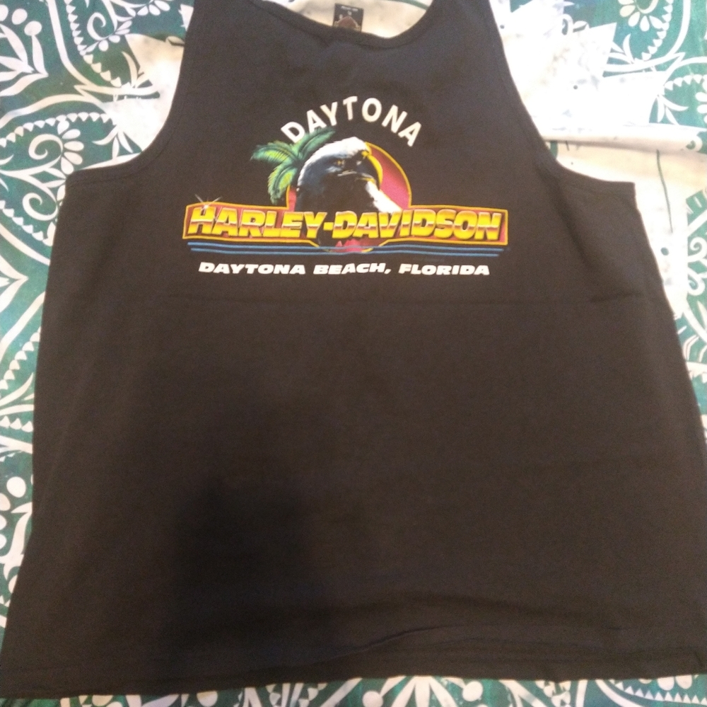 Harley Davidson tank